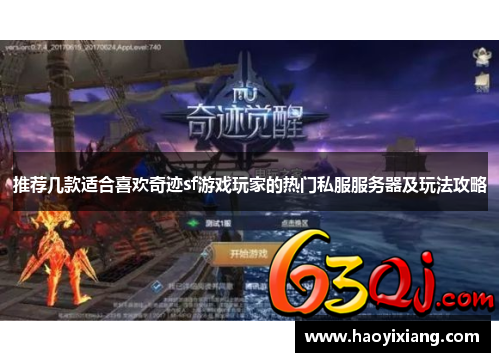 推荐几款适合喜欢奇迹sf游戏玩家的热门私服服务器及玩法攻略