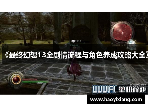 《最终幻想13全剧情流程与角色养成攻略大全》